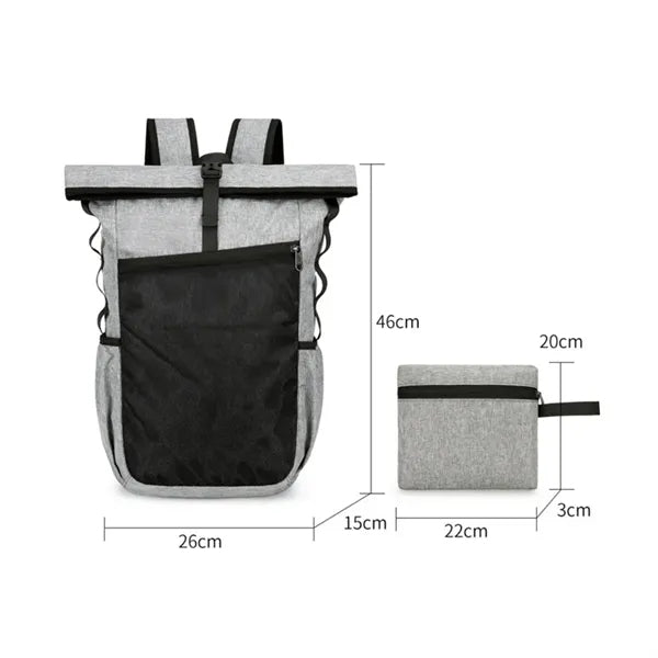 Lightweight Foldable Large Capacity Hiking Travel Backpack