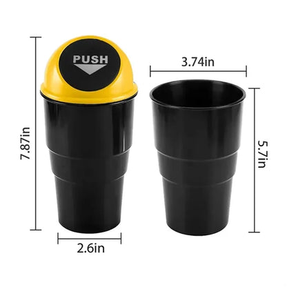 Custom Mini Car Trash Automotive Garbage Cans