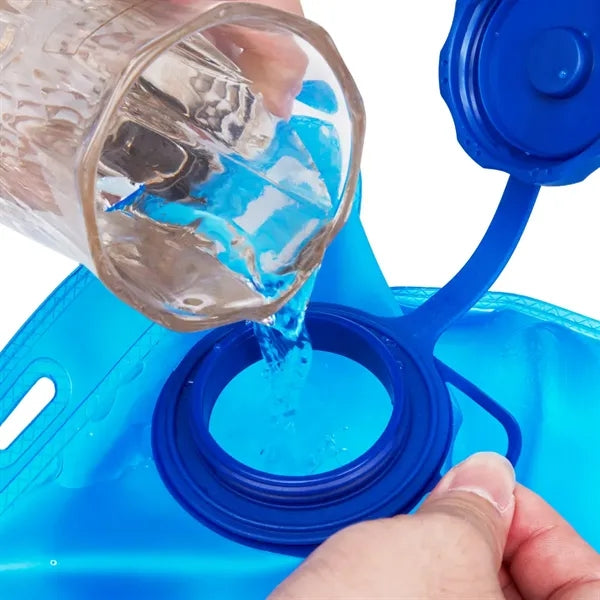 2L Leakproof Hydration Bladder W/ Bite Valve Hiking Cycling