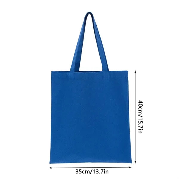 Custom Logo Plain Canvas Totes Cotton Shopping Bags