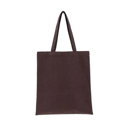 Custom Logo Plain Canvas Totes Cotton Shopping Bags