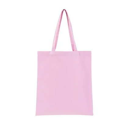 Custom Logo Plain Canvas Totes Cotton Shopping Bags