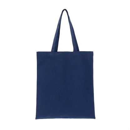 Custom Logo Plain Canvas Totes Cotton Shopping Bags