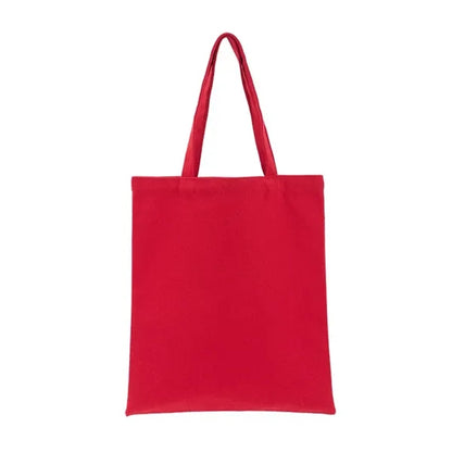 Custom Logo Plain Canvas Totes Cotton Shopping Bags