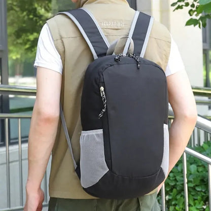 Lightweight Large Capacity Travel Backpack W/ Side Pockets