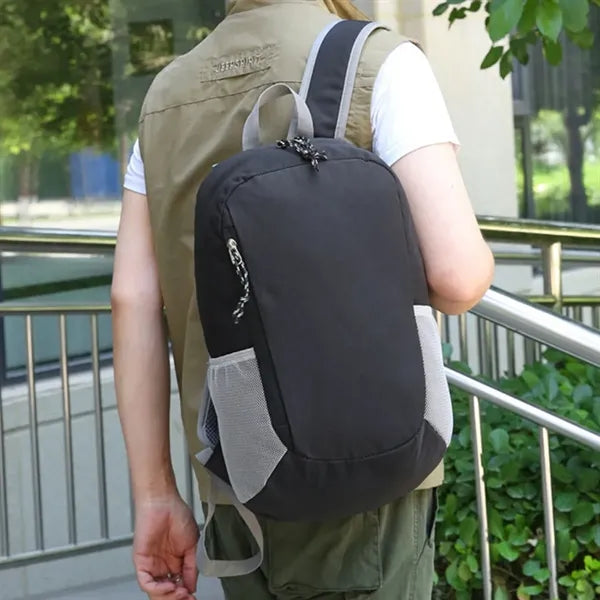 Lightweight Large Capacity Travel Backpack W/ Side Pockets