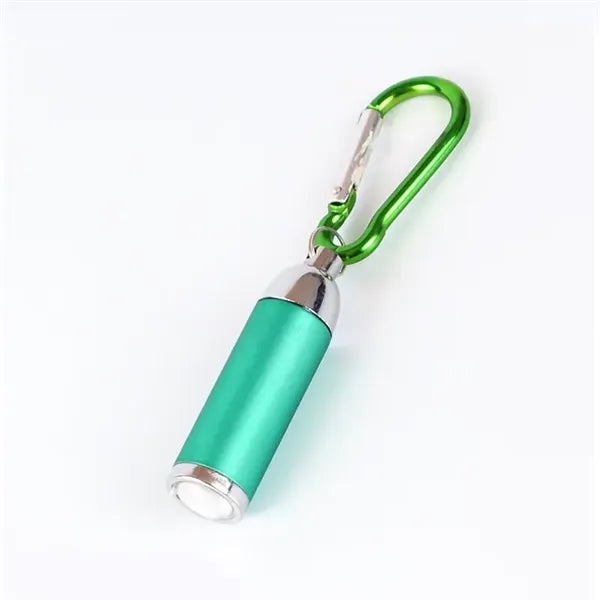 Aluminum Telescopic LED Keychain w/ Carabiner