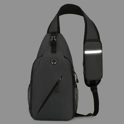 Lightweight Crossbody Sling Bag W/ Headphone Jack