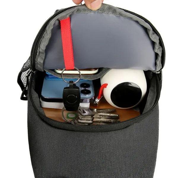 Waterproof Crossbody Sling Bag W/ Headphone Jack