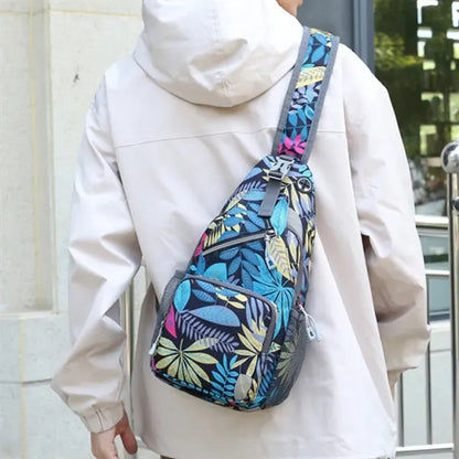 Waterproof Crossbody Sling Bag W/ Headphone Jack