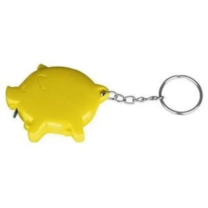 Pig Shape Tape Measure Key Chain