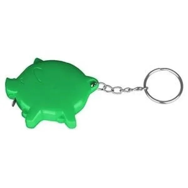 Pig Shape Tape Measure Key Chain