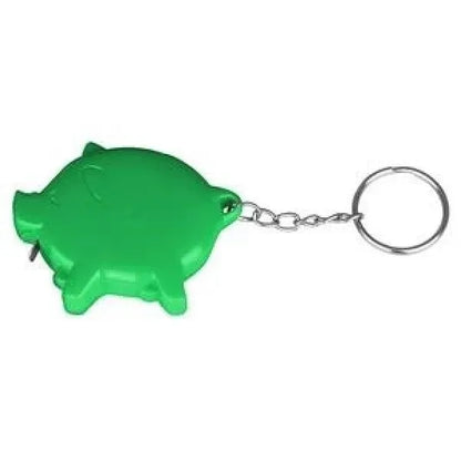 Pig Shape Tape Measure Key Chain