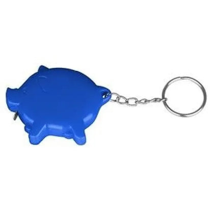 Pig Shape Tape Measure Key Chain