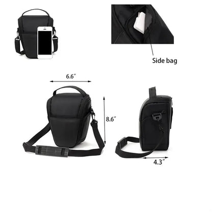 Portable Triangular Neck-hanging Camera Photography Bag
