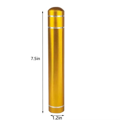 Portable Metal Cigar Holder Case