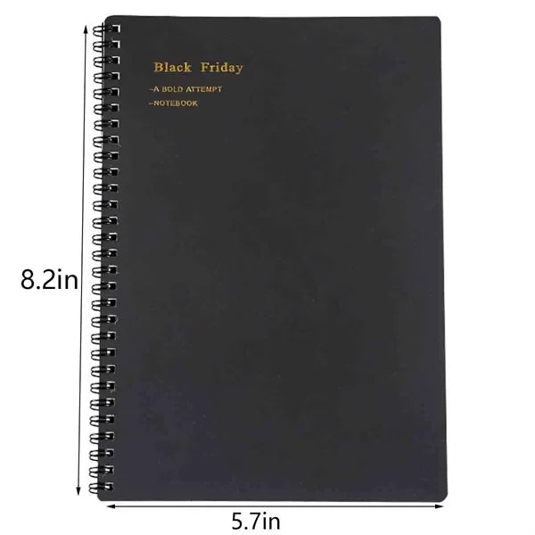 A5 Vintage Spiral Notebook