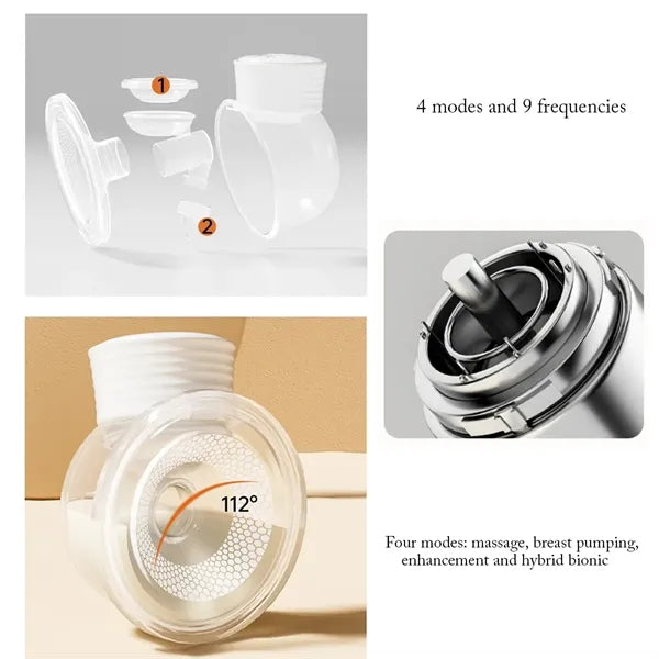 Wearable Hands-Free Electric Breast Pump