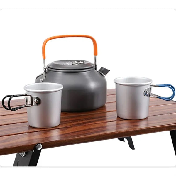 Folding Aluminum Multi-Use Cup for Camping and Travel
