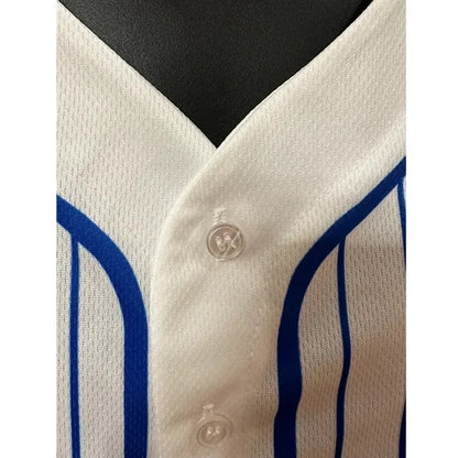 Sublimation UPF Mesh Full-Button Baseball Jersey - Men Women