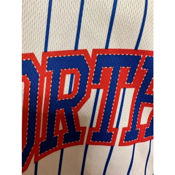 Sublimation UPF Mesh Full-Button Baseball Jersey - Men Women