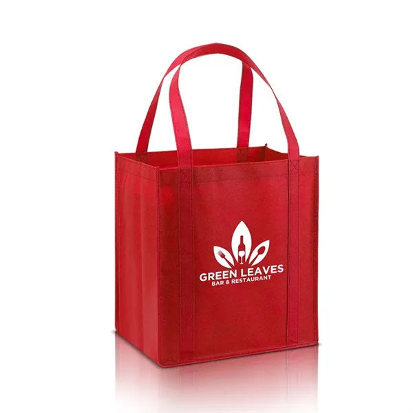Non-Woven Grocery Tote Bag ( 12" X 8" X 13" )
