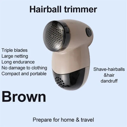 Battery-Operated Fabric Shaver