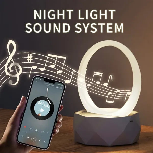 Bluetooth Speaker with Night Light