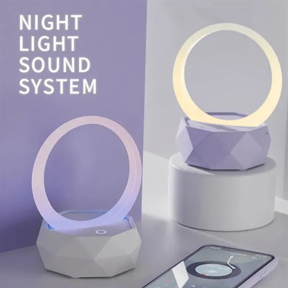 Bluetooth Speaker with Night Light
