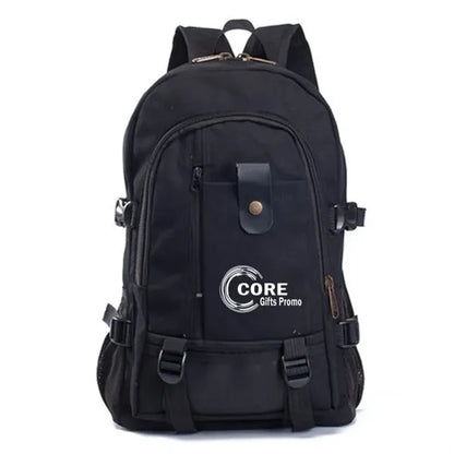 Retro Canvas Backpack Double Shoulder School Bag Unisex for