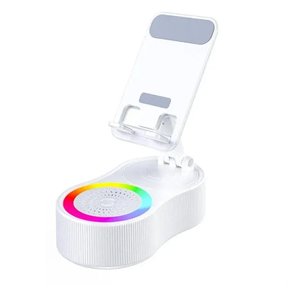 4 in 1 Multifunctional Cell Phone Stand with Bluetooth Speak