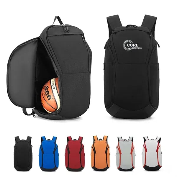 Customize Print Logo Basketball Backpack Large Capacity