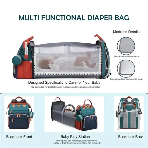 Multifunction Waterproof Diaper Bag for Baby
