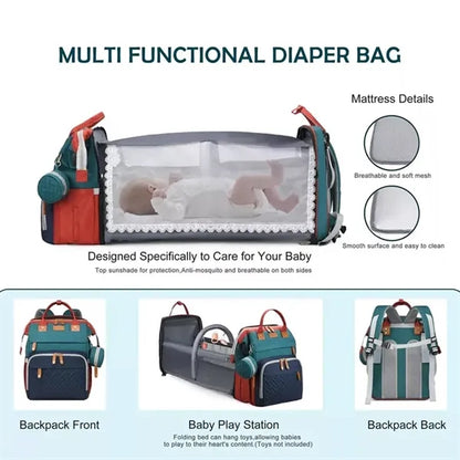 Multifunction Waterproof Diaper Bag for Baby