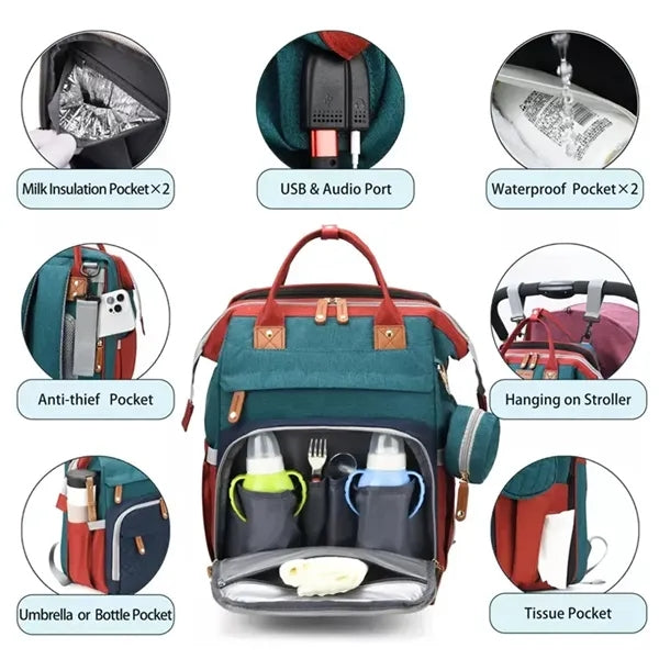 Multifunction Waterproof Diaper Bag for Baby