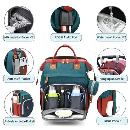 Multifunction Waterproof Diaper Bag for Baby