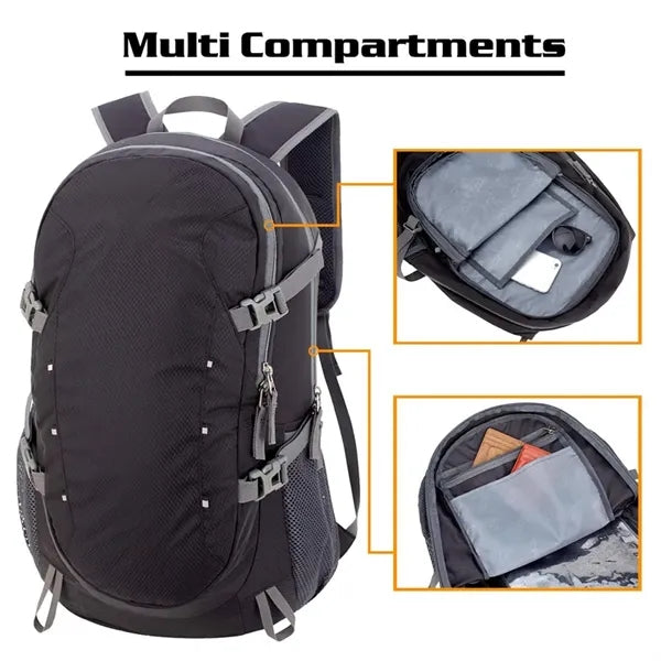 40L Ultra Lightweight Backpack Foldable Hiking Daypack
