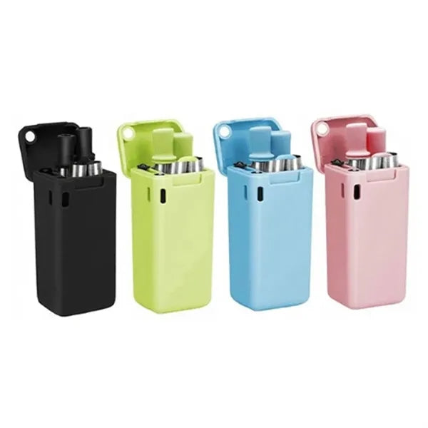 Collapsible Stainless Steel Straw Set with Portable Case