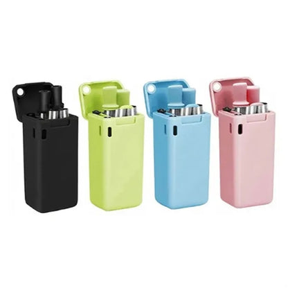 Collapsible Stainless Steel Straw Set with Portable Case