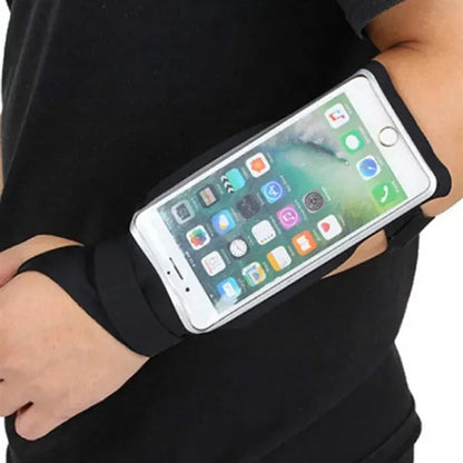 Adjustable Sports Armband w/ Touchscreen & Breathable Strap