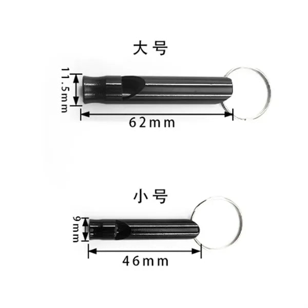 Emergency Whistle Keychain for Outdoor Survival & Safety