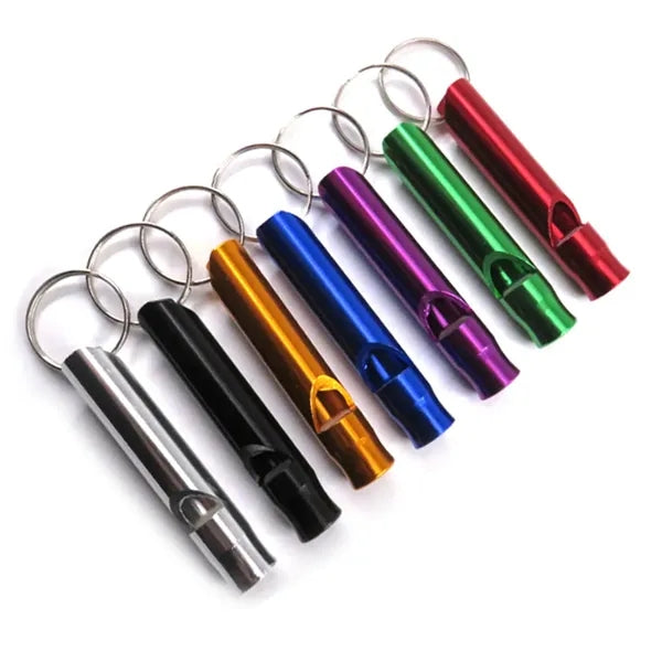 Emergency Whistle Keychain for Outdoor Survival & Safety