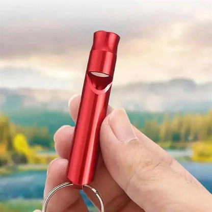 Emergency Whistle Keychain for Outdoor Survival & Safety