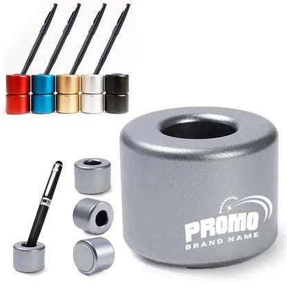 Minimalist Aluminum Alloy Pen Holder for Office and Business