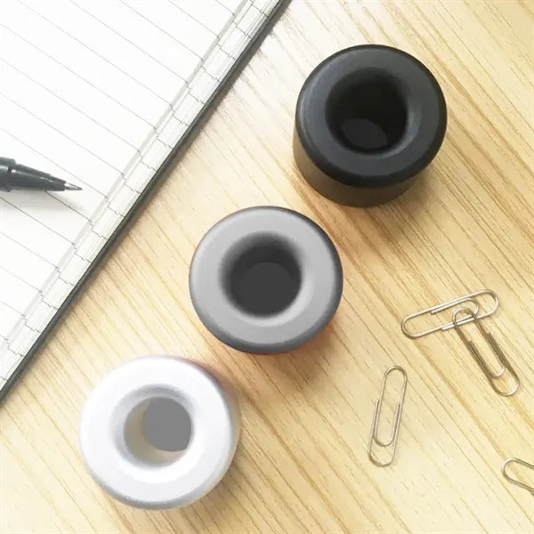 Minimalist Aluminum Alloy Pen Holder for Office and Business