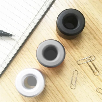 Minimalist Aluminum Alloy Pen Holder for Office and Business