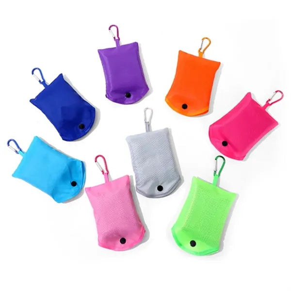 Quick Dry Cooling Towel w/ Carabiner Pouch for Outdoor.
