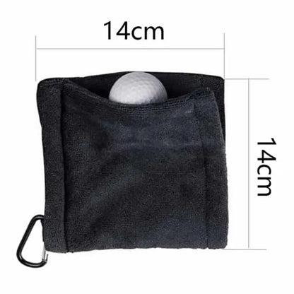 Golf Towel with Carabiner Clips