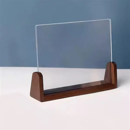 Acrylic Wooden Photo Frame