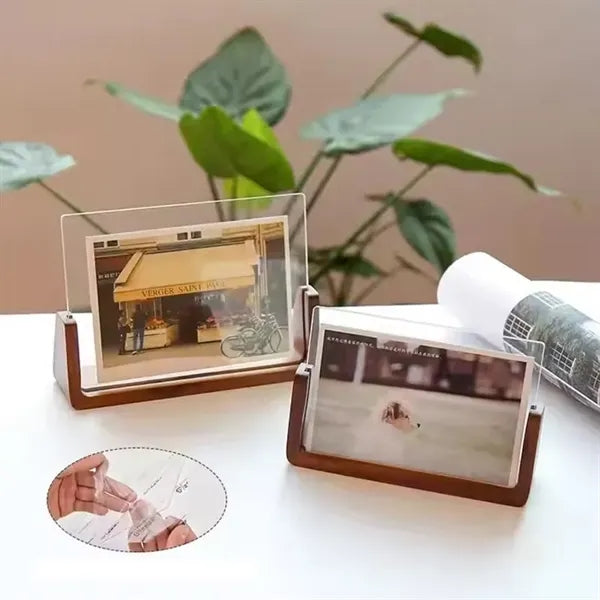 Acrylic Wooden Photo Frame